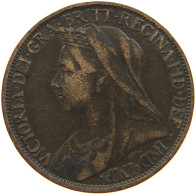 GREAT BRITAIN FARTHING 1896 #a011 0947 - B. 1 Farthing