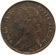 GREAT BRITAIN FARTHING 1891 VICTORIA #a075 0555 - B. 1 Farthing
