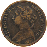 GREAT BRITAIN FARTHING 1891 #a011 0747 - B. 1 Farthing