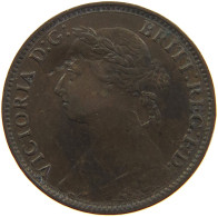 GREAT BRITAIN FARTHING 1881 #s010 0075 - B. 1 Farthing