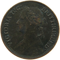 GREAT BRITAIN FARTHING 1879 VICTORIA #a085 0627 - B. 1 Farthing