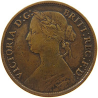 GREAT BRITAIN FARTHING 1861 #c022 0221 - B. 1 Farthing