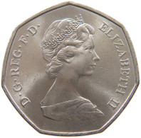 GREAT BRITAIN 50 PENCE 1973 TOP #c008 0479 - 50 Pence