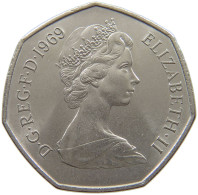 GREAT BRITAIN 50 PENCE 1969 #a069 0543 - 50 Pence