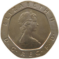 GREAT BRITAIN 20 PENCE 1982 #a034 0643 - 20 Pence