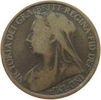 GREAT BRITAIN 1 PENNY 1899 VICTORIA #a008 0251 - D. 1 Penny