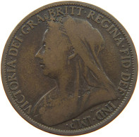 GREAT BRITAIN PENNY 1901 VICTORIA #a007 0305 - D. 1 Penny