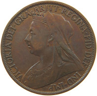 GREAT BRITAIN PENNY 1897 #a084 0061 - D. 1 Penny