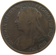 GREAT BRITAIN PENNY 1896 #a050 0603 - D. 1 Penny