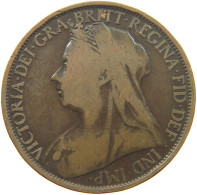 GREAT BRITAIN PENNY 1895 VICTORIA #a058 0057 - D. 1 Penny