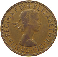 GREAT BRITAIN HALFPENNY 1963 #a039 0565 - C. 1/2 Penny