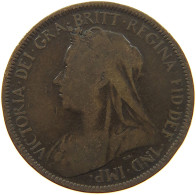 GREAT BRITAIN HALF PENNY 1899 #s001 0277 - C. 1/2 Penny