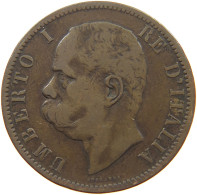 ITALY 10 CENTESIMI 1894 BI #s076 0577 - 1878-1900 : Umberto I.