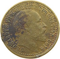 GREAT BRITAIN TOKEN 1902 EDWARD VII. #a009 0349 - Other & Unclassified