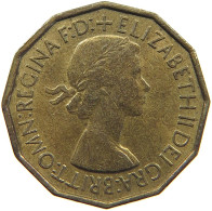 GREAT BRITAIN THREE PENCE 1953 #c023 0253 - F. 3 Pence