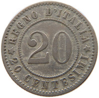 ITALY 20 CENTESIMI 1894 #a046 0559 - 1878-1900 : Umberto I
