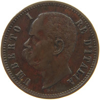 ITALY 2 CENTESIMI 1897 R #c039 0121 - 1878-1900 : Umberto I