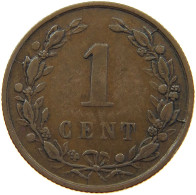 NETHERLANDS 1 CENT 1898 #a013 0201 - 1 Cent