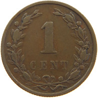 NETHERLANDS 1 CENT 1898 #a067 0161 - 1 Cent