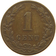 NETHERLANDS 1 CENT 1883 #a013 0221 - 1849-1890 : Willem III