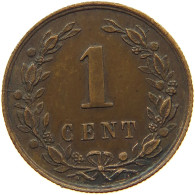 NETHERLANDS 1 CENT 1878 #s078 0645 - 1849-1890 : Willem III