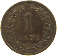 NETHERLANDS 1 CENT 1878 #s012 0201 - 1849-1890 : Willem III