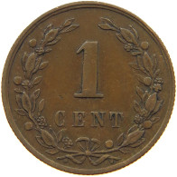 NETHERLANDS 1 CENT 1878 #a013 0381 - 1849-1890 : Willem III