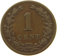 NETHERLANDS 1 CENT 1878 #a013 0371 - 1849-1890 : Willem III