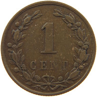 NETHERLANDS 1 CENT 1878 #a013 0217 - 1849-1890 : Willem III