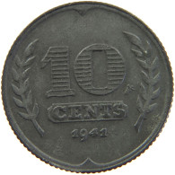 NETHERLANDS 10 CENTS 1941 #s016 0113 - 10 Cent