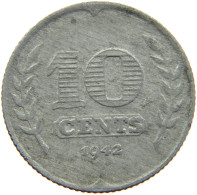 NETHERLANDS 10 CENTS 1941 #c067 0121 - 10 Centavos