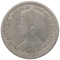NETHERLANDS 10 CENTS 1919 #a033 0225 - 10 Cent