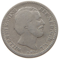 NETHERLANDS 10 CENTS 1885 #c058 0303 - 1849-1890 : Willem III