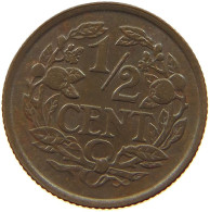 NETHERLANDS 1/2 CENT 1938 TOP #c084 0485 - 0.5 Cent
