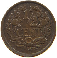 NETHERLANDS 1/2 CENT 1930 #a015 0269 - 0.5 Cent