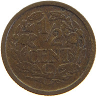 NETHERLANDS 1/2 CENT 1917 #c041 0599 - 0.5 Cent