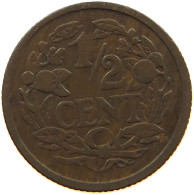 NETHERLANDS 1/2 CENT 1911 #a086 0157 - 0.5 Cent