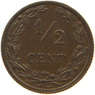 NETHERLANDS 1/2 CENT 1906 #c013 0181 - 0.5 Cent