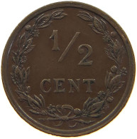 NETHERLANDS 1/2 CENT 1906 #c022 0725 - 0.5 Cent