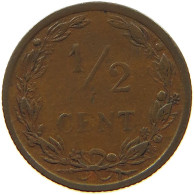 NETHERLANDS 1/2 CENT 1903 #s021 0245 - 0.5 Centavos