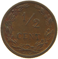 NETHERLANDS 1/2 CENT 1903 #c022 0729 - 0.5 Centavos