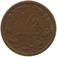 NETHERLANDS 1/2 CENT 1903 #c084 0475 - 0.5 Centavos