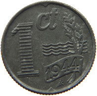 NETHERLANDS 1 CENT 1944 TOP #a006 0593 - 1 Centavos