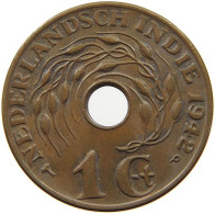 NETHERLANDS 1 CENT 1942 P TOP #c080 0661 - 1 Centavos