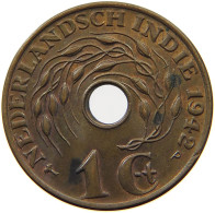 NETHERLANDS 1 CENT 1942 P #s050 0529 - 1 Centavos