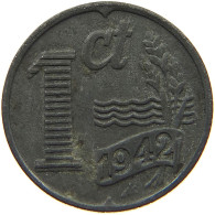 NETHERLANDS 1 CENT 1942 #c077 0161 - 1 Cent