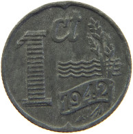 NETHERLANDS 1 CENT 1942 #c066 0307 - 1 Cent