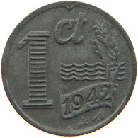 NETHERLANDS 1 CENT 1942 #c014 0503 - 1 Centavos