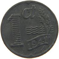 NETHERLANDS 1 CENT 1941 #c066 0297 - 1 Centavos