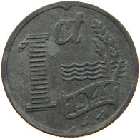 NETHERLANDS 1 CENT 1941 #a006 0601 - 1 Centavos